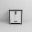 Meuble-lavabo de comptoir blanc en quartz 30 po X P 22 po - Bois massif, fermeture en douceur, résistance aux égratignures et aux taches, armoire intérieure et tiroir de rangement, installation d'un seul robinet possible avec le dessus-1335587181