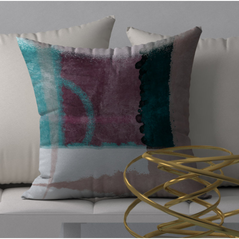 Housse de coussin carrée/insert, 24" X 24"