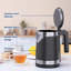 RAINBEAN 1.8L Electric Kettle With Fast Boil, Auto Shut-Off & Boil-Dry Protection – Black