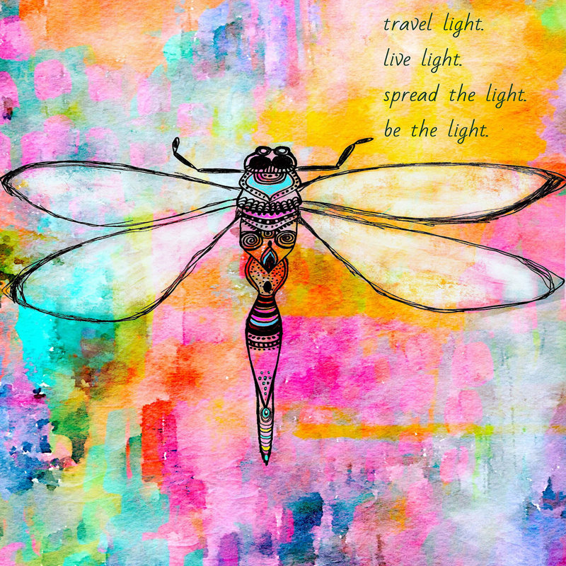 Ensemble de housse de couette en microfibre DiaNoche par Robin Mead - Be the Light