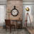 Staley 71'' Mahogany Tripod Floor Lamp