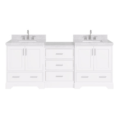 Meuble-lavabo simple 85 po dont 24 po Peighton et meuble-lavabo double REC 31 po CWMB