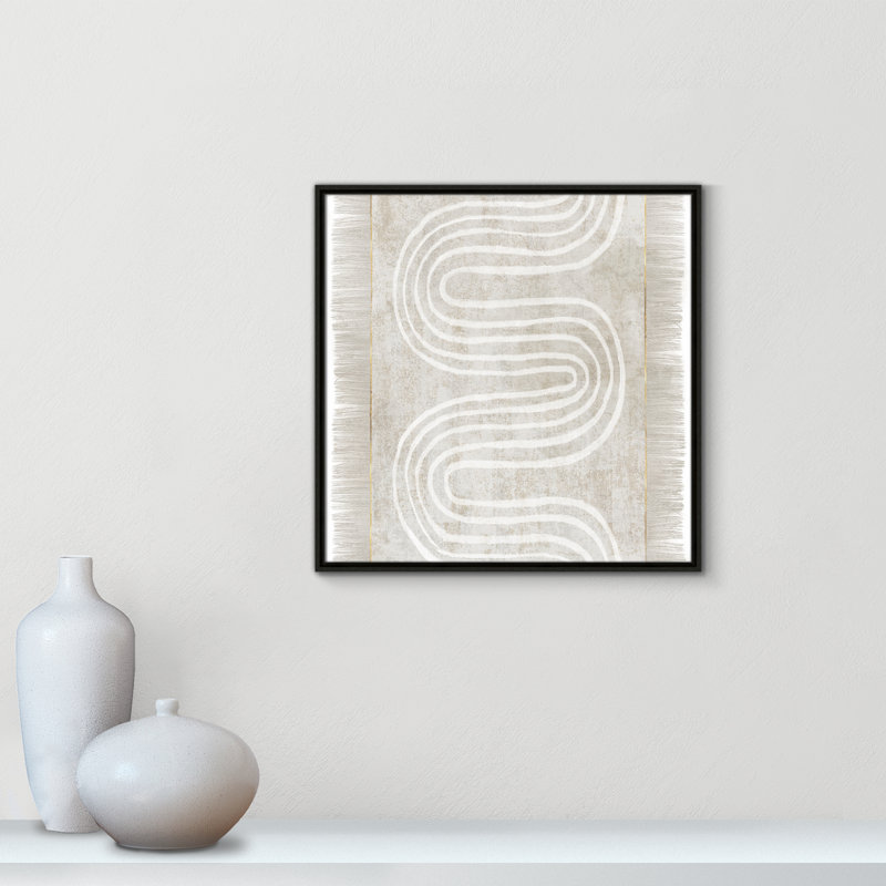 Spired I - reproduction encadrée sur toile, Toile Espresso, H 25,5 po x l 25,5 po x P 2 po