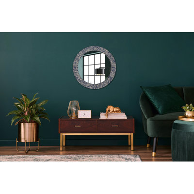 Huldar Glass Flat Wall Mirror