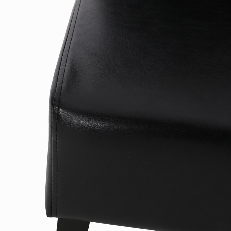Ensemble de 2 chaises de salle à manger, Noir
