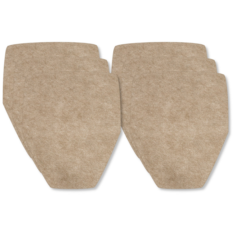 G-Floor Drip & Dry Urinal Mats, 24"W x 30"L, Tan