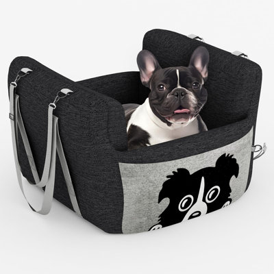 Removable And Washable Travel Dog Bed With Thick Cushion, Car Seat For Dogs, Car Car Carrier For Small And Medium Dog Pets