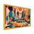 Impression dorée sur toile encadrée