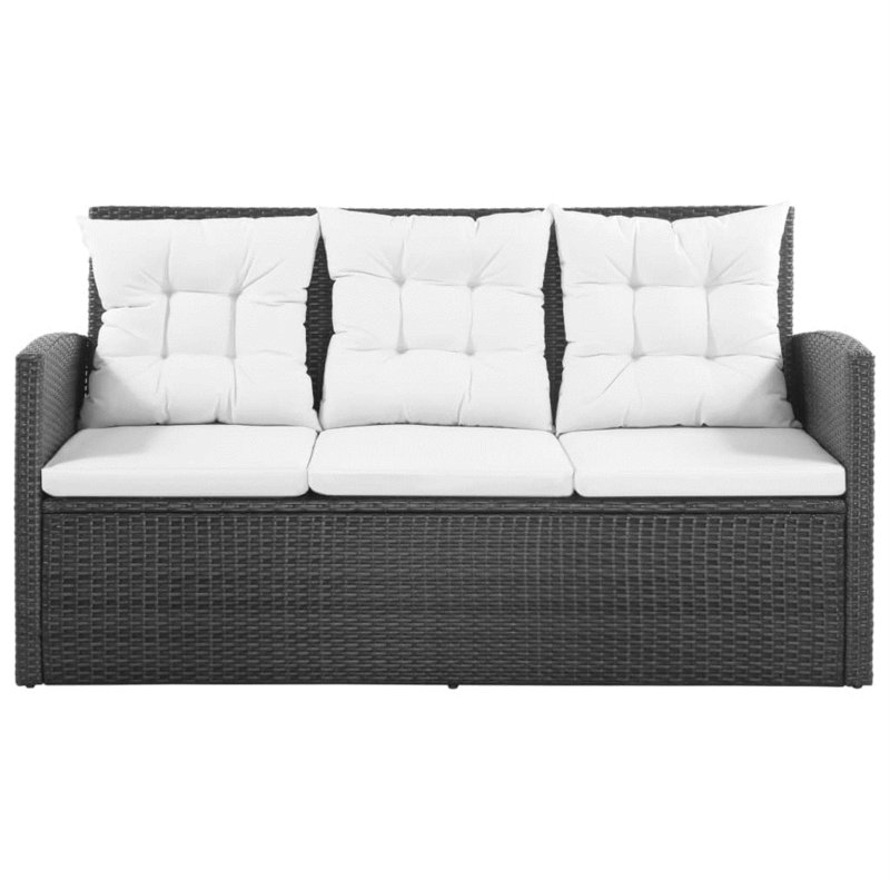 Hatteras 5 Piece Deep seating with Cushions, Black