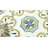 Monastery 8" x 8" Patterned Italian Porcelain Floor and Wall Tile-125361094