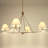 Lidia 4-Light Dimmable 47.2’’ W Classic/ Traditional Fabric Dining Room Chandelier-223350871
