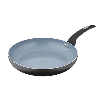 Tower Aluminium Cerasure Fry Pan with Non-Stick Coating, Suitable for all Hob Types, Graphite, Black