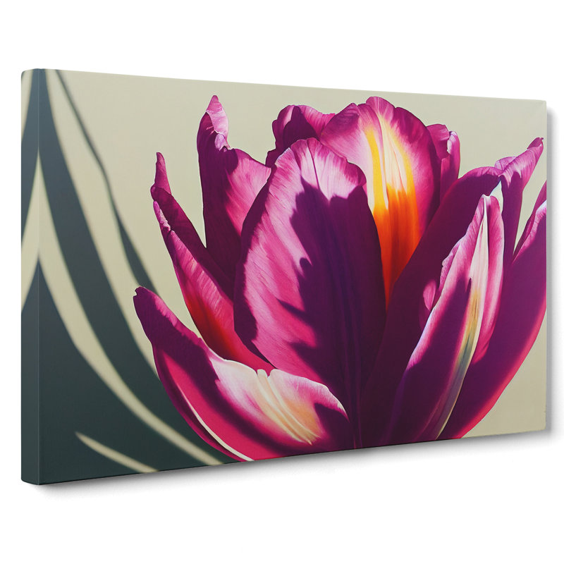 Flourishing Flower - Wrapped Canvas, 35cm H x 50cm W x 3cm D