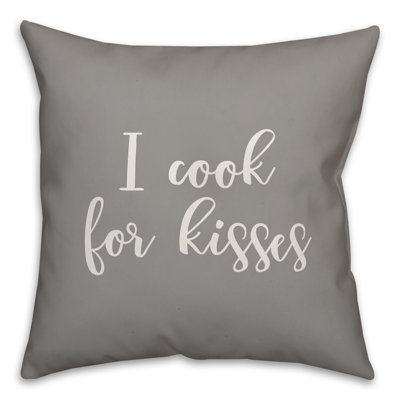  Coussin décoratif I Cook for Kisses