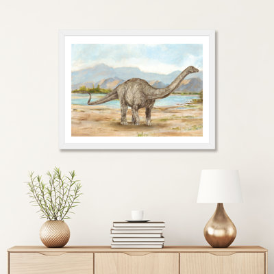 «Dinosaur Illustration V» par Ethan Harper - reproduction