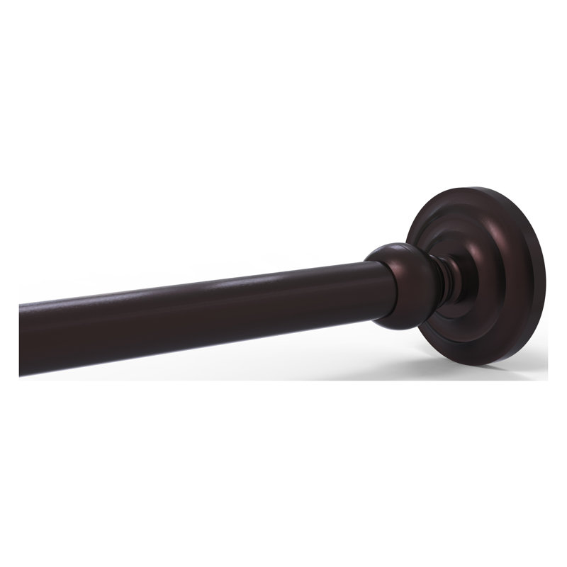 Écusson de rideau de douche leamore, Bronze antique