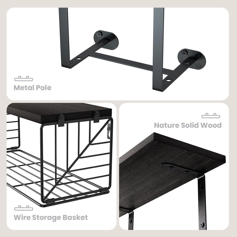 Metal Bathroom Shelves