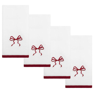 Lefton 4-Pack Fingertip Towel Set