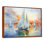 «Miminimlaism Watercolor Regatta II - Bateau à voile grand art mural»