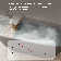 63" Freestanding Solid Surface Bathtub Stone Resin with Overflow and Pop-up Drain, 3 Colours Option
