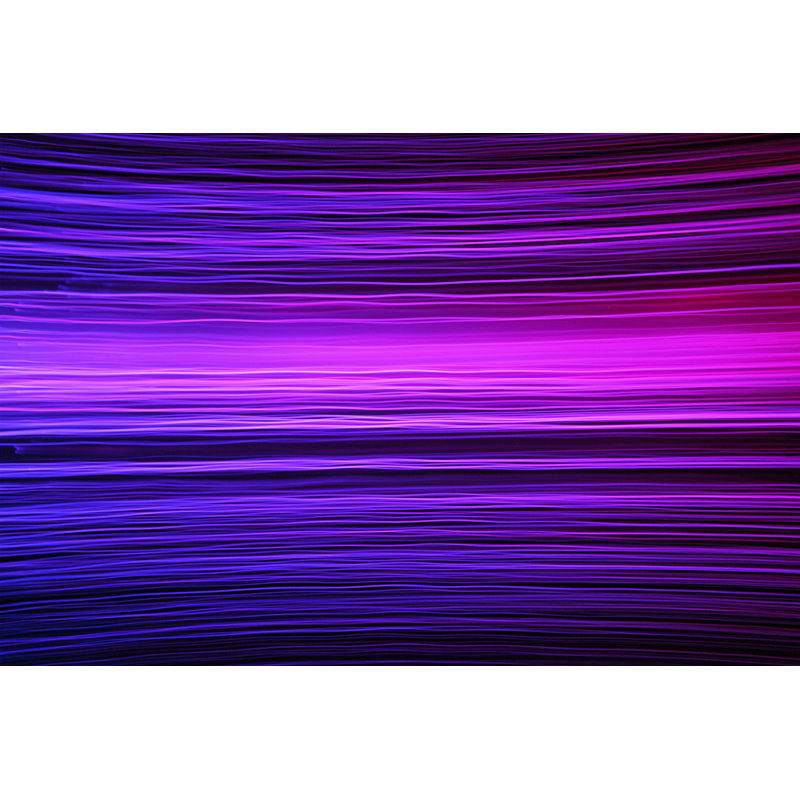 «Abstract Neon Blur Context» par - Impression sur toile tendue, H 8 po x l 12 po