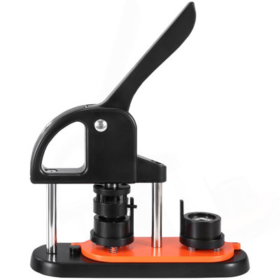 Button Maker Machine, 0.98 Inch/25Mm Pin Maker With 500Pcs Button Parts, Button Maker With Panda Magic Book, Ergonomic Arc Handle Punch Press Kit, For Children DIY Gifts And Christmas