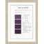 Violet 8 Framed Textual Art