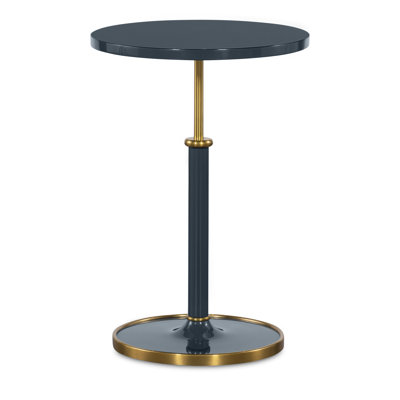 Olsen Brass Pedestal End Table