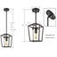 Luminaire suspendu cylindrique 1 lumière Dorier
