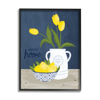 Citrons tulipes de campagne jaune Sweet Home Farm