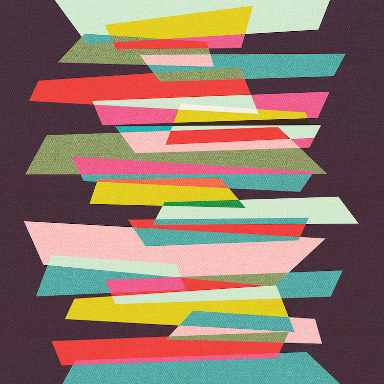 «Balance», impression sur toile, H 12 po x l 12 po x P 0,75 po, Toile tendue, Pas de tapis
