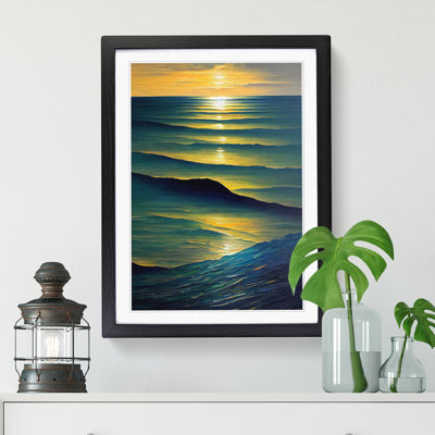 Modern Ocean View Vol.3 - Picture Frame Print