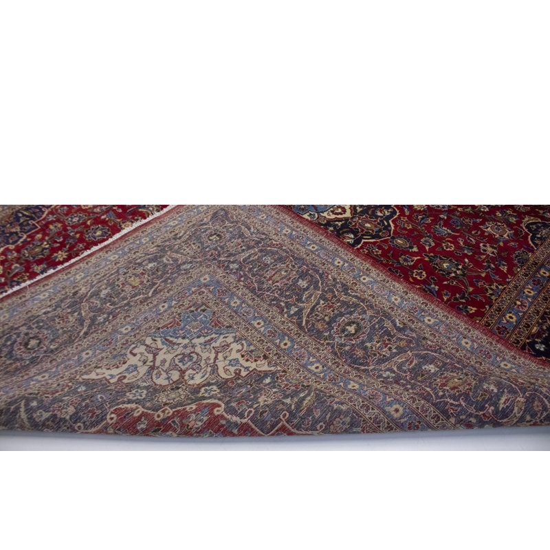 Tapis oriental rouge unique 10X13 Romao