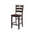 Transitional Style Dining Table Set. Square Shape Table Slat Back Chair Dining Room-354676962