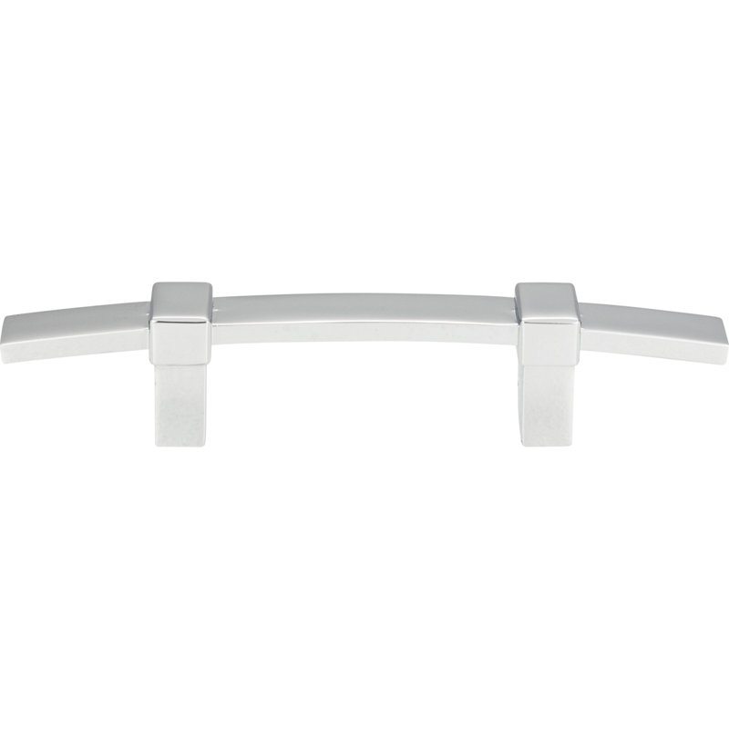 Buckle Up Bar Pull, 3", Polished Chrome