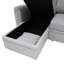 Canapé-lit modulaire de 86 po de large rembourré-87460509
