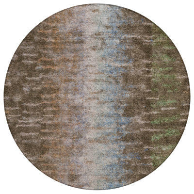 Machine Washable Indoor/Outdoor Chantille ACN2318 Casual Rug
