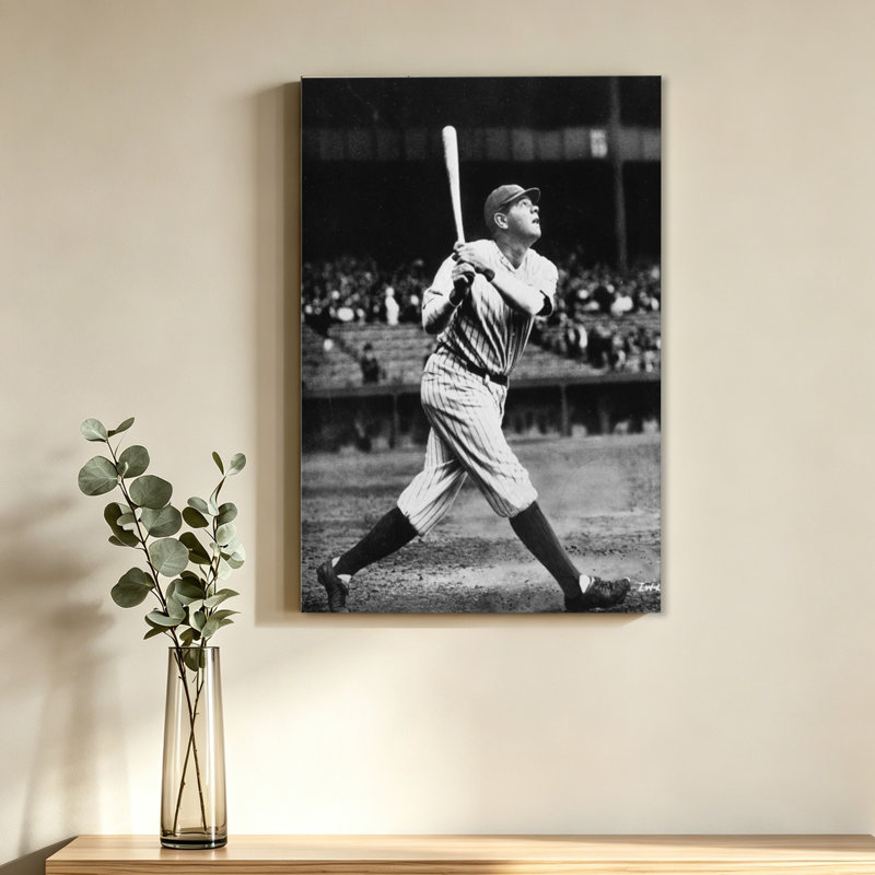 Babe Ruth, New York Yankees, affiche, 12 x 18 pouces