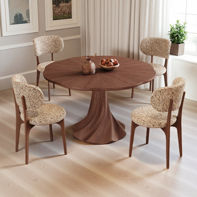 Simple and Retro Creative Design Dining Table