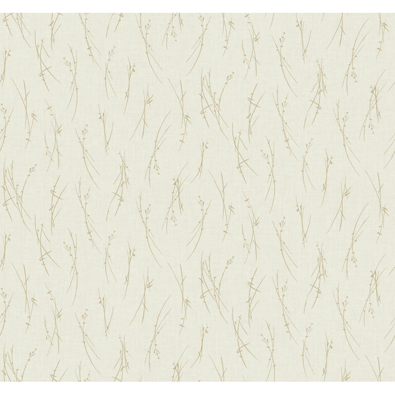 Adayla Wallpaper, Cream/Gold