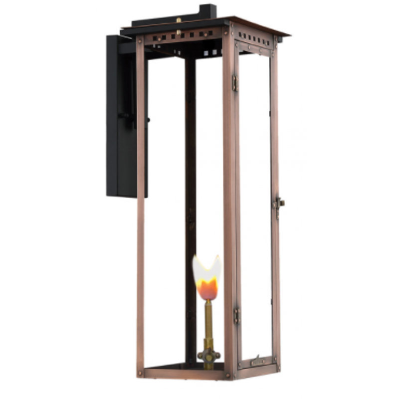 Alantowne Outdoor Wall Lantern, 22" H x 8" W x 10" D