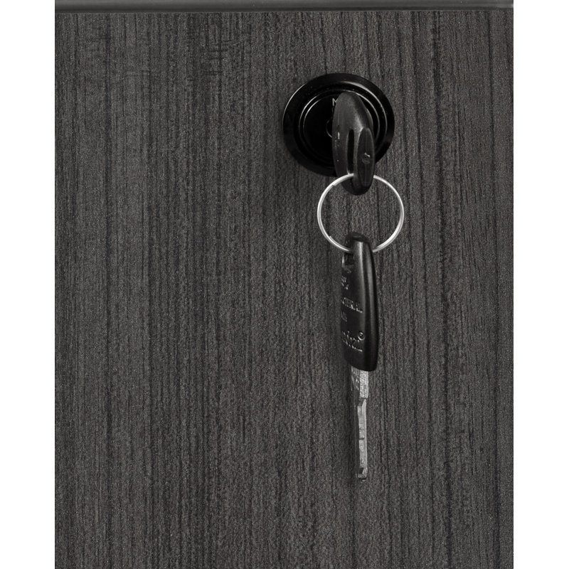 Nebih Stand Up Back to Back Lateral File/ Lateral File, Brown