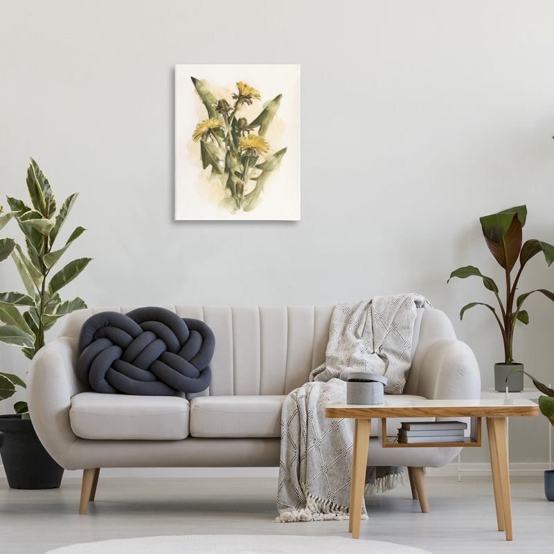 Art mural sur toile Cottage Buttercup Flowers par Ethan Harper, H 30 po x l 24 po