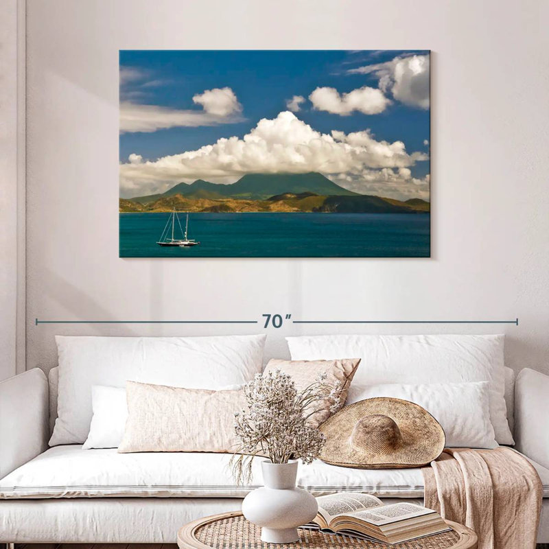 Nicci Nevis de Saint-Kitts, H 30 po x l 45 po