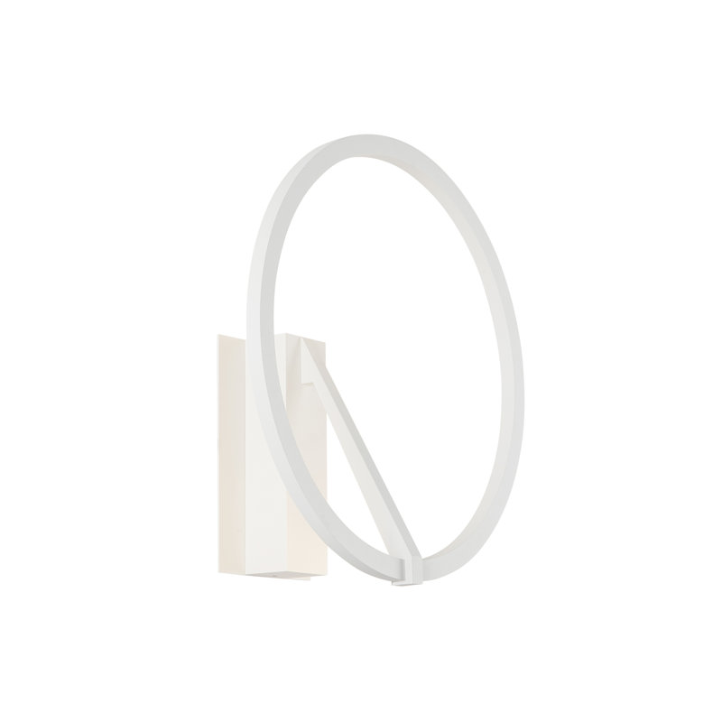 Roda 1 - Light LED Armed Sconce, White