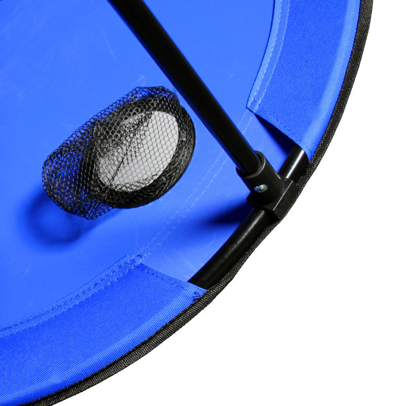 Table pliante portative 28 po, bleu