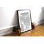 « vancouver city map », reproduction d’impression sur affiche grise-22634272