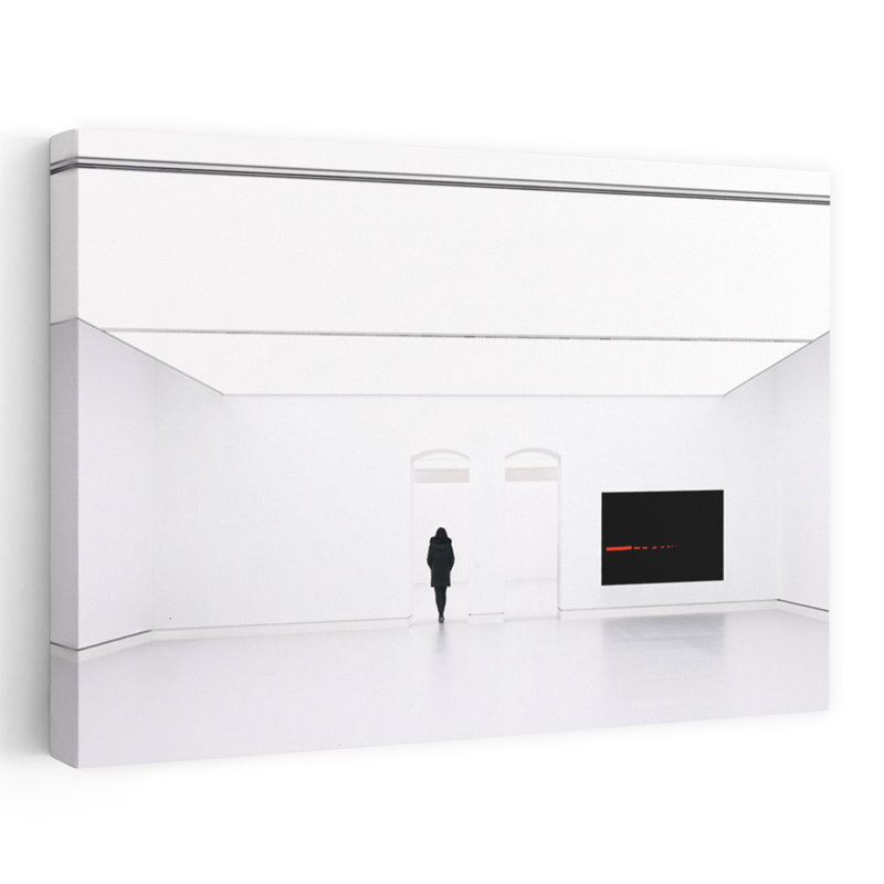 Art contemporain, art contemporain abstrait, H 16 po x l 24 po