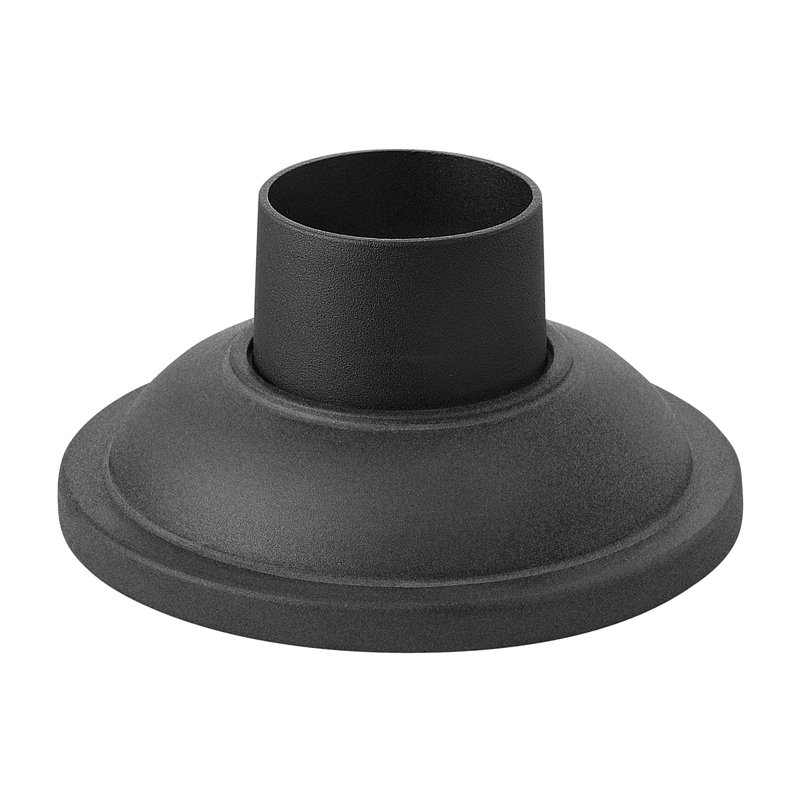 Pier Mounts Outdoor Pier Mount, Museum Black