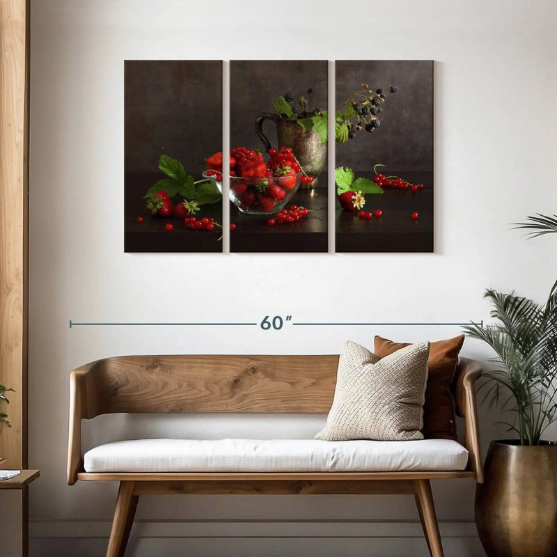 Yarlin Midsummer Berries, 28" H x 45" W